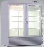 ВВ-1000 морозильник  двухдверный однокамерный /-14..-18/ внутри нерж. 