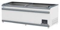 Ларь-витрина морозильная ITALFROST (CRYSPI) ЛВН 2500 (ЛБ М 2500) СП ЛТ серые верх. и ниж. бамперы 
