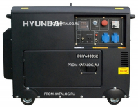 Дизельный генератор Hyundai DHY-6000 SE 