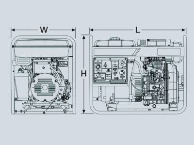 Дизельный генератор Yanmar YDG 6600 TN-5EB2 electric 