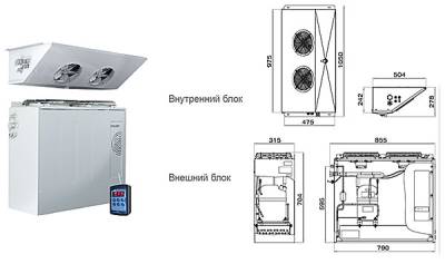 Сплит-система низкотемпературная POLAIR SB 211 P